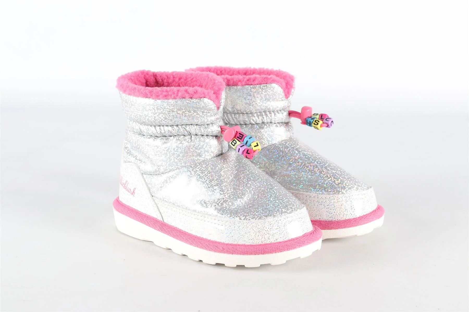 BILLIEBLUSH SILVER KIDS GIRLS BOOTS EU 27 UK 9 US 10 - Image 2