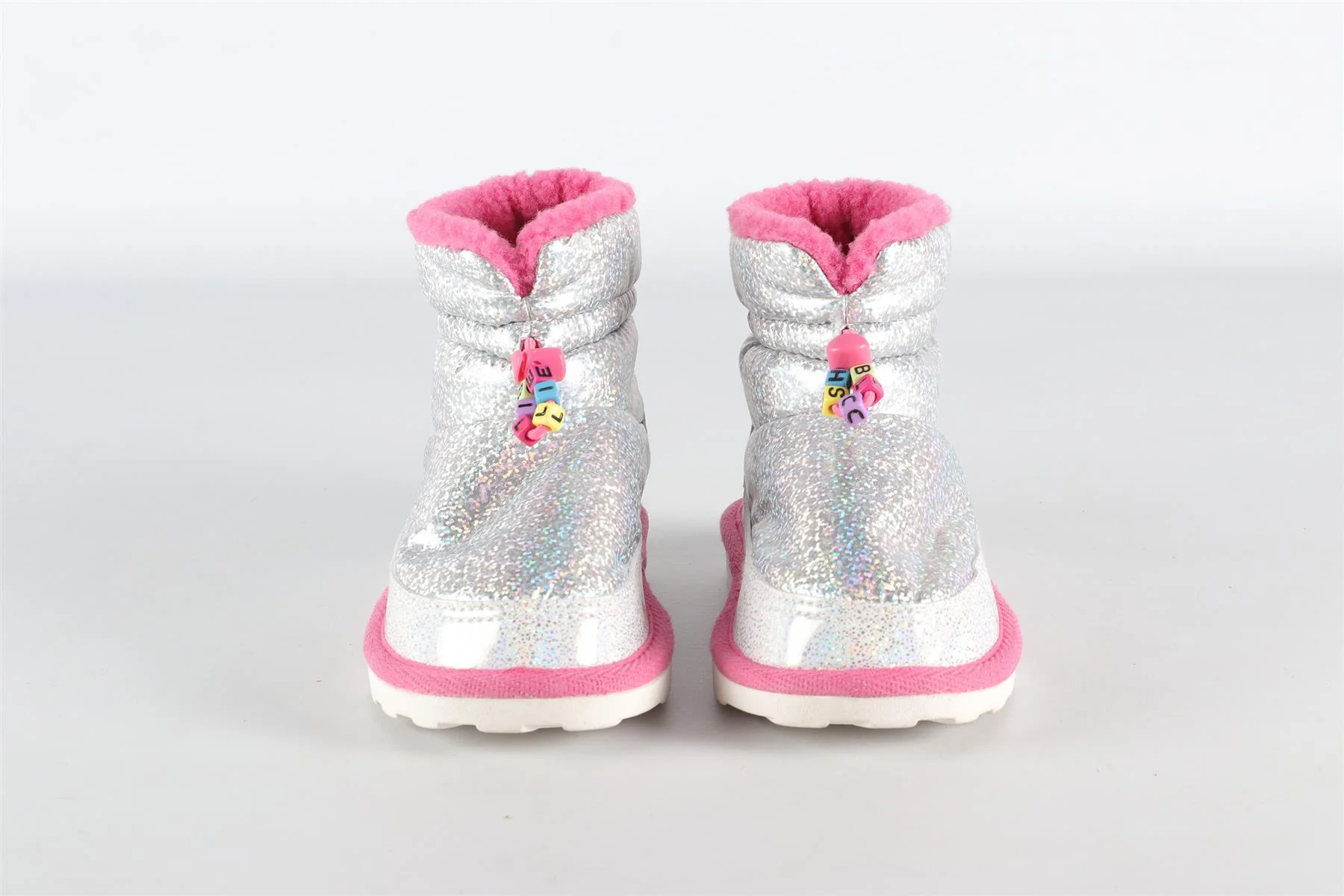 BILLIEBLUSH SILVER KIDS GIRLS BOOTS EU 27 UK 9 US 10 - Image 4