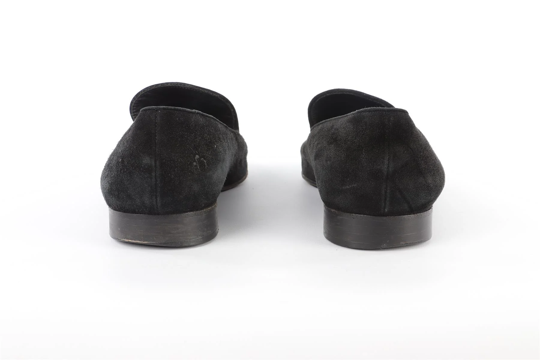 BILLIONAIRE COUTURE BLACK MEN'S SUEDE LOAFERS EU 44 UK 10 US 11 - Image 5