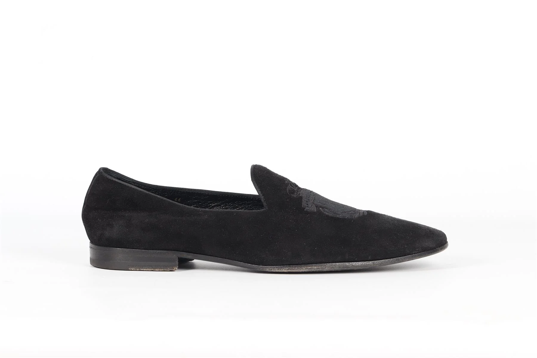 BILLIONAIRE MEN'S SUEDE LOAFERS EU 44 UK 10 US 11 - Image 2