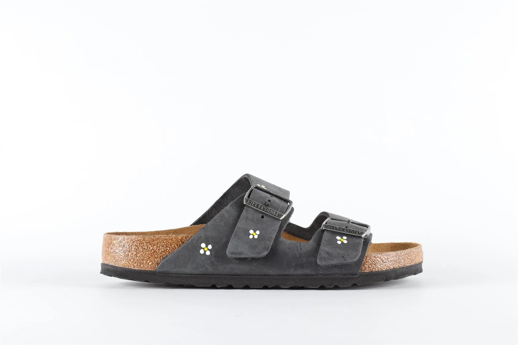 BIRKENSTOCK BLACK SUEDE SANDALS EU 38 UK 5 US 8 - Image 11