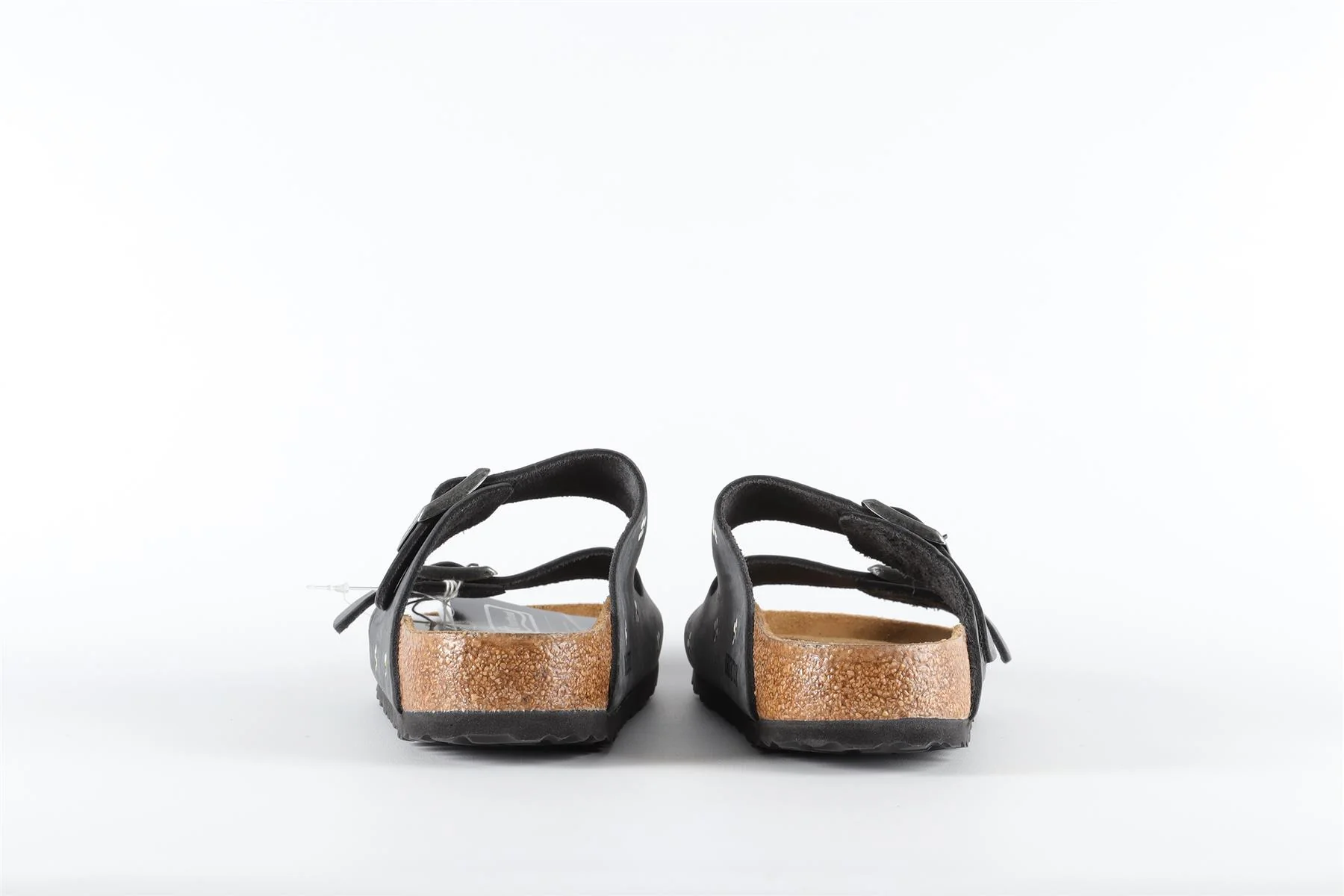 BIRKENSTOCK BLACK SUEDE SANDALS EU 38 UK 5 US 8 - Image 5