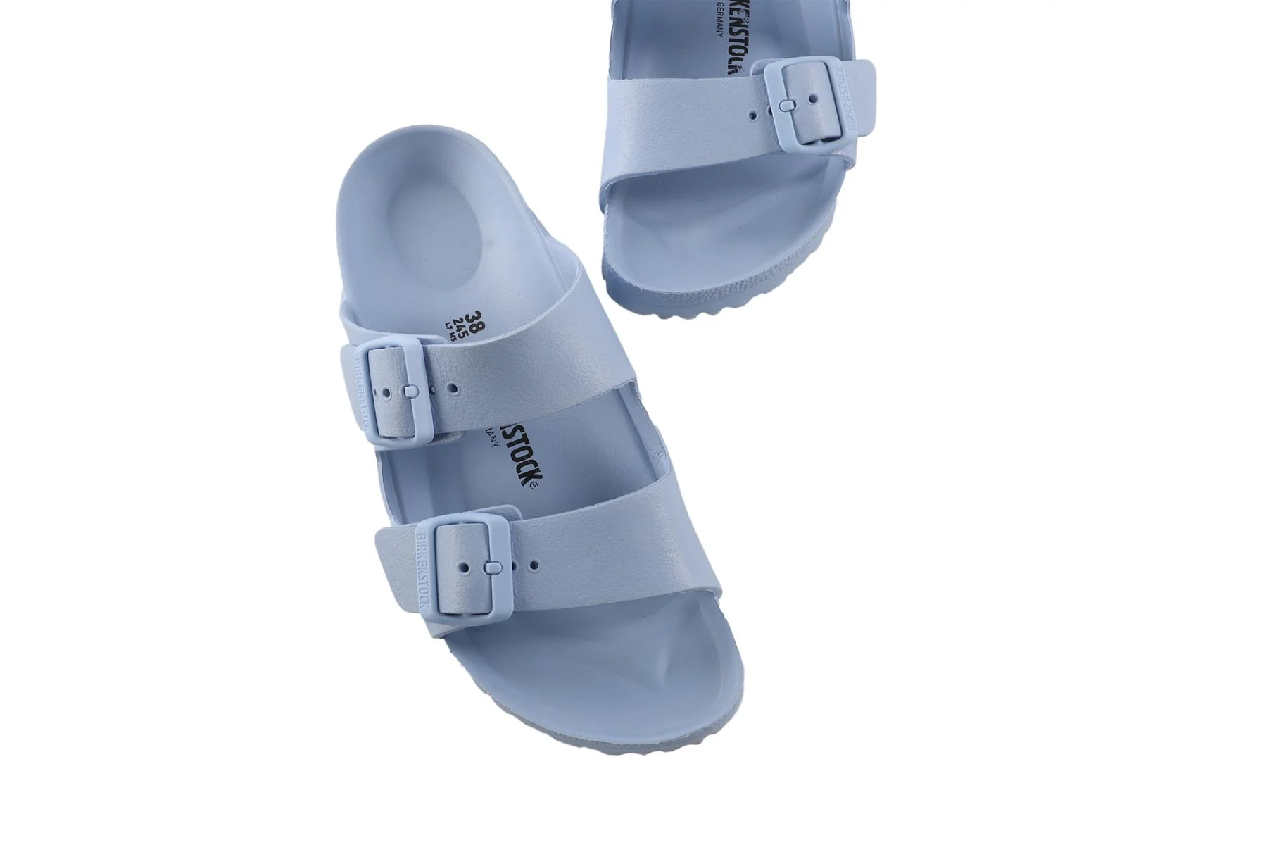BIRKENSTOCK BLUE RUBBER SANDALS EU 38 UK 5 US 8 - Image 4