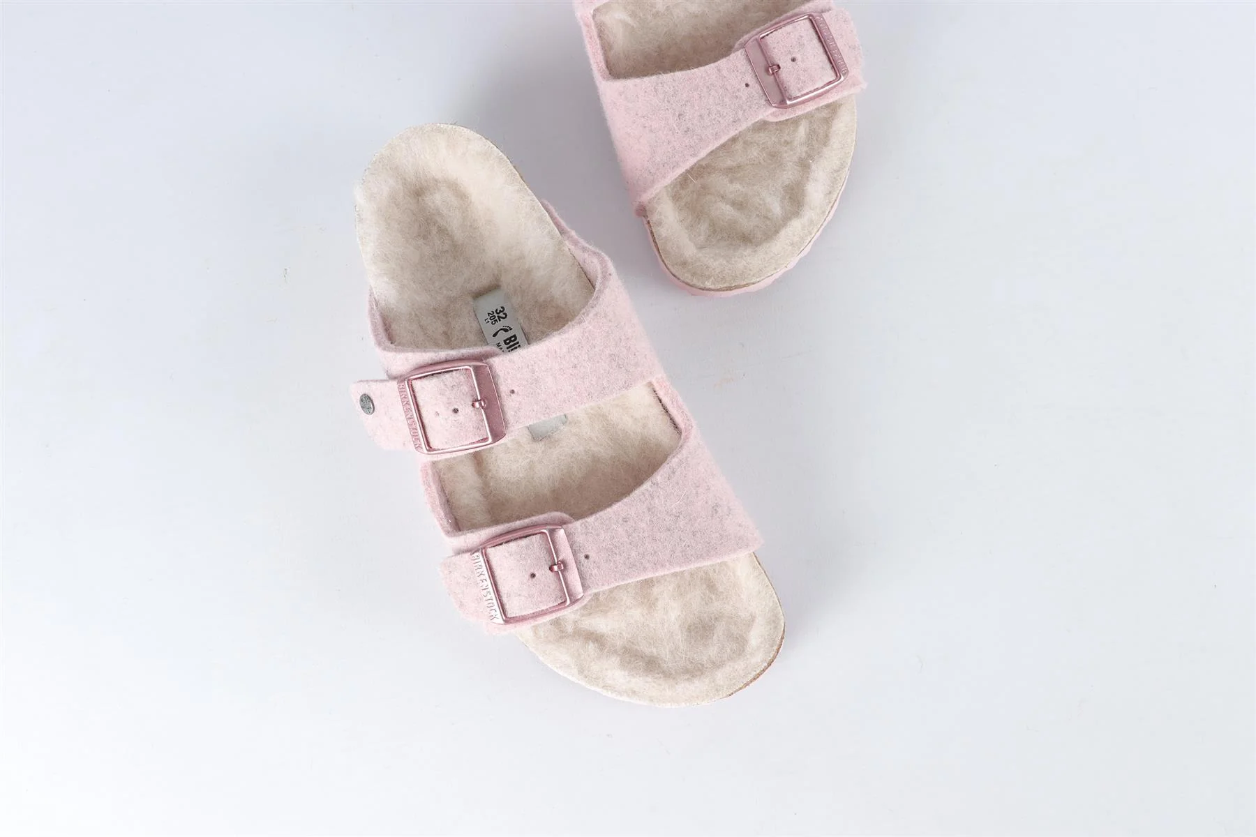 BIRKENSTOCK PINK KIDS GIRLS FELT SANDALS EU 32 UK 13.5 US 1 - Image 4