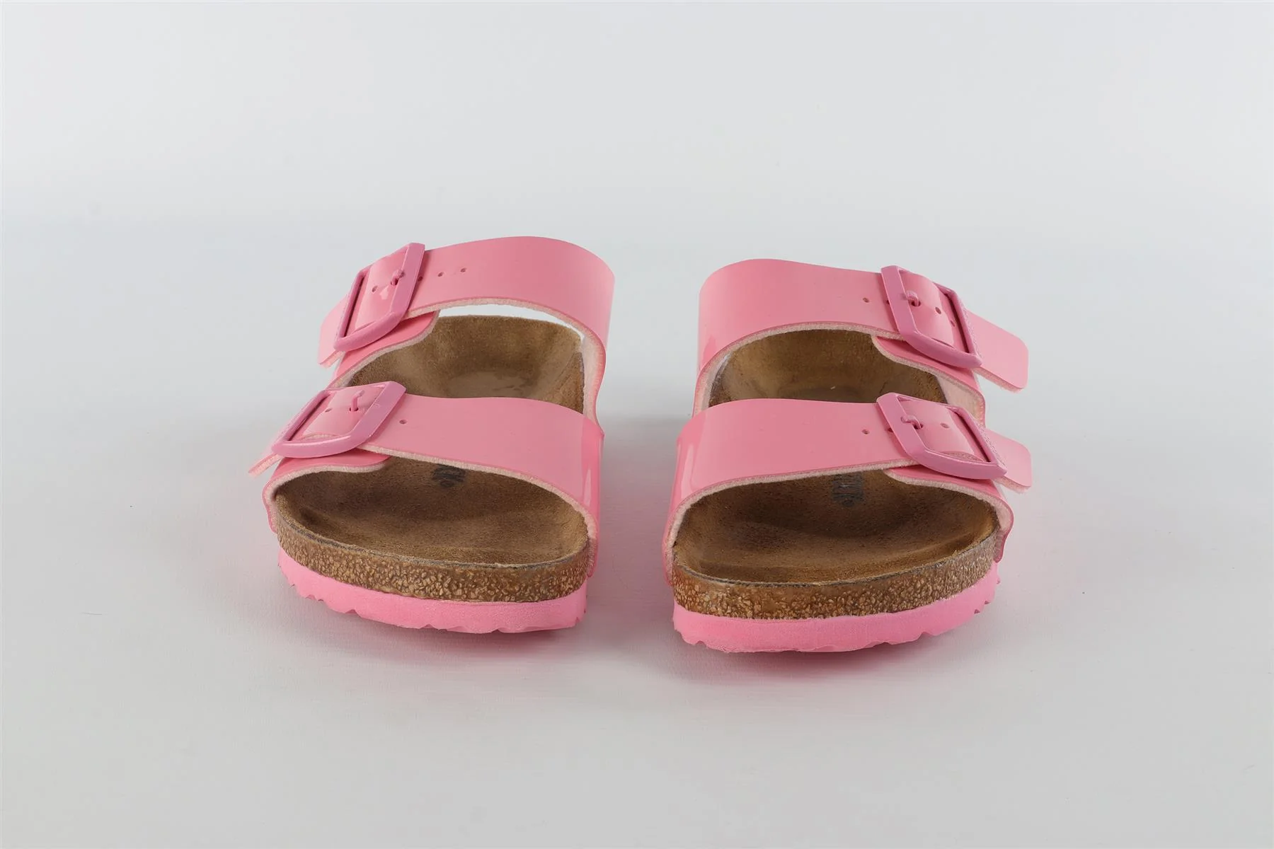 BIRKENSTOCK PINK LEATHER SANDALS EU 39 UK 6 US 9 - Image 3