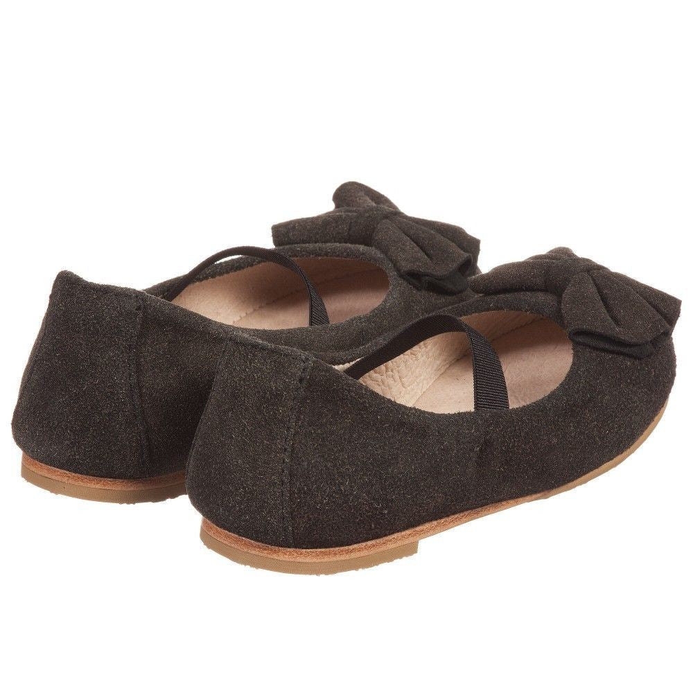 BLOCH BABY GIRLS VITTORIA BLACK SUEDE SHOES EU 22 UK 5 - Image 3