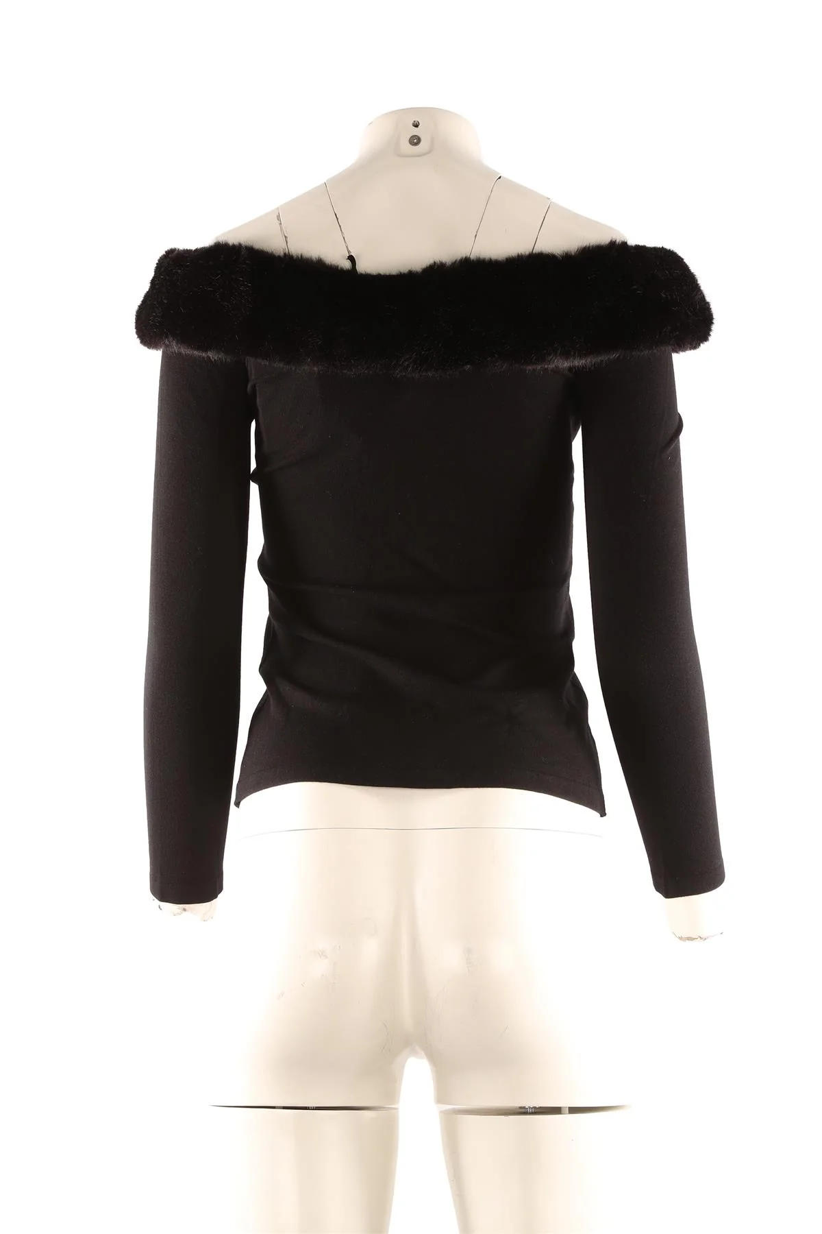 BLUMARINE BLACK KNIT TOP IT 40 UK 8 - Image 4