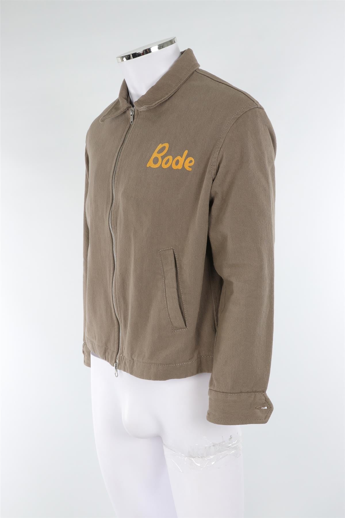 BODE BROWN MEN'S COTTON JACKET SMALL - Image 3