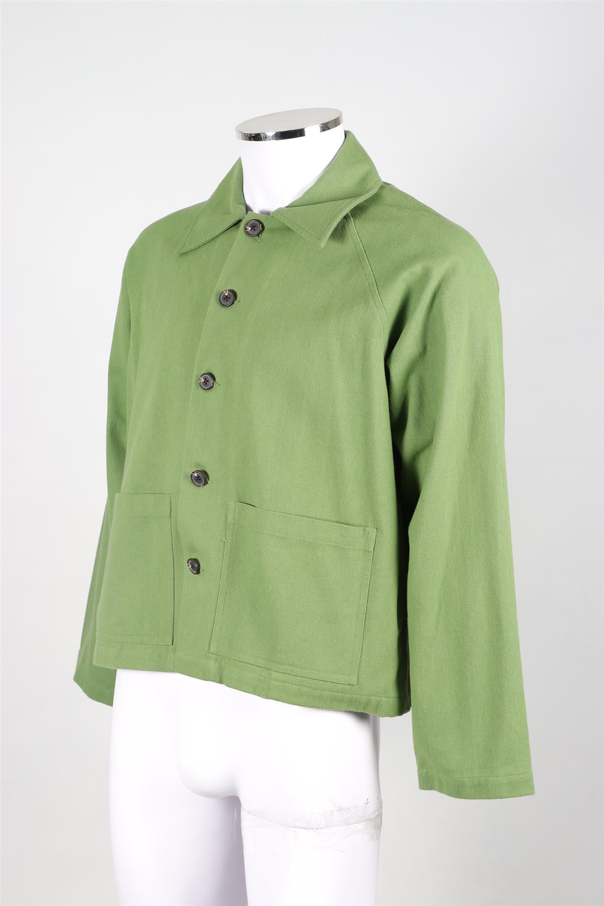 BODE GREEN MEN'S COTTON JACKET SMALL/MEDIUM - Image 3