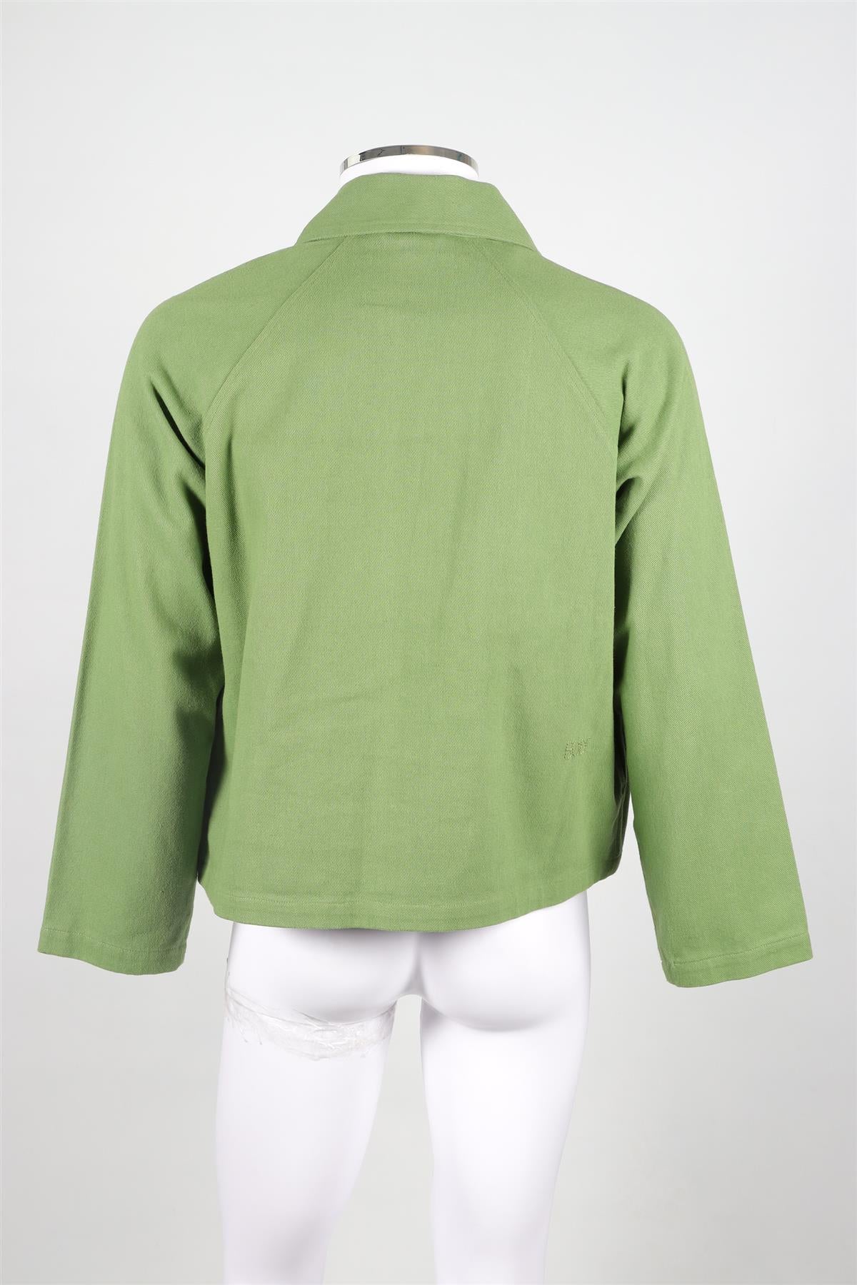 BODE GREEN MEN'S COTTON JACKET SMALL/MEDIUM - Image 4