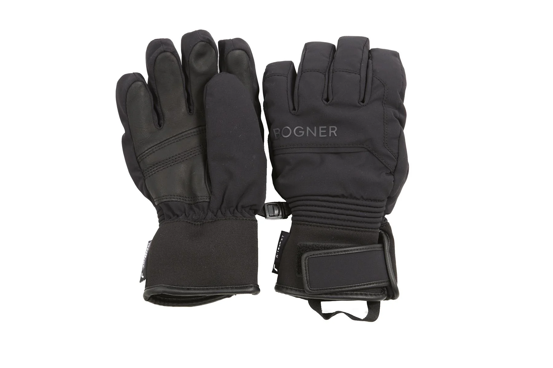 BOGNER BLACK KIDS GIRLS SKI GLOVES 8-9 YEARS - Image 4