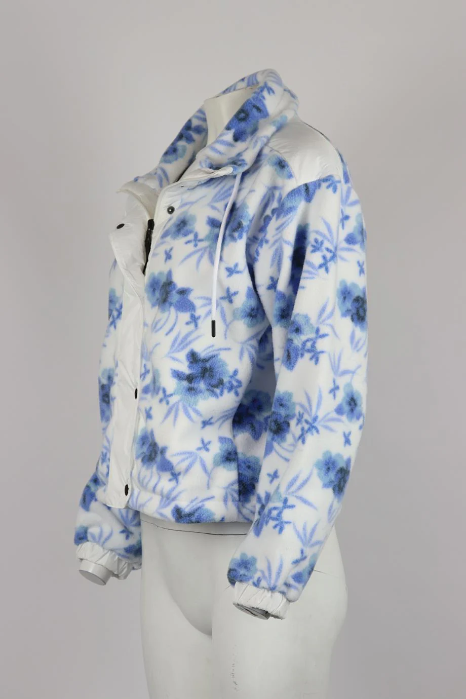 BOGNER FIRE+ICE + LOVESHACKFANCY FLORAL PRINT FLEECE JACKET SMALL - Image 3