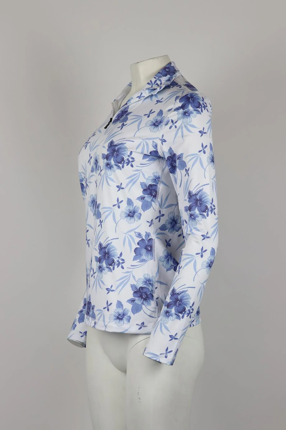 BOGNER FIRE+ICE + LOVESHACKFANCY FLORAL PRINT STRETCH JERSEY TOP SMALL - Image 3