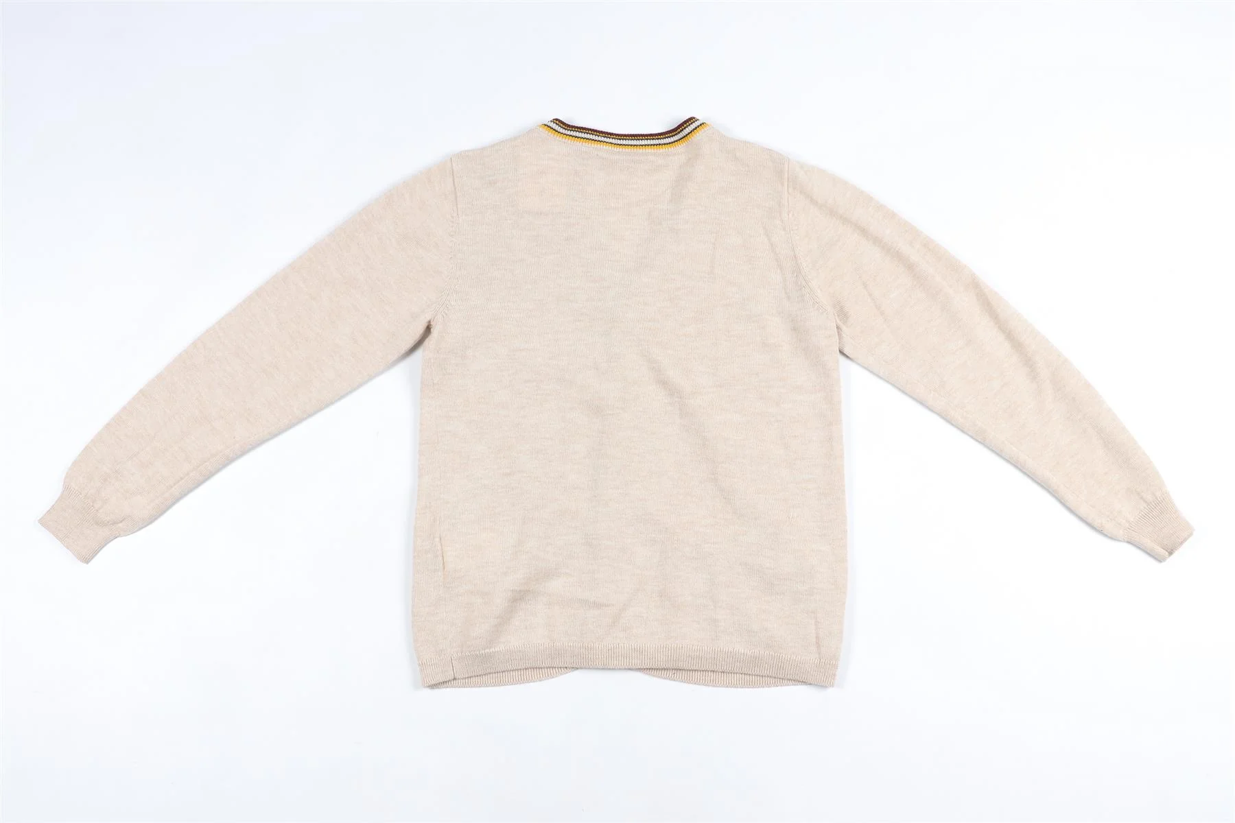 BONPINT BEIGE KIDS BOYS CARDIGAN 12 YEARS - Image 4