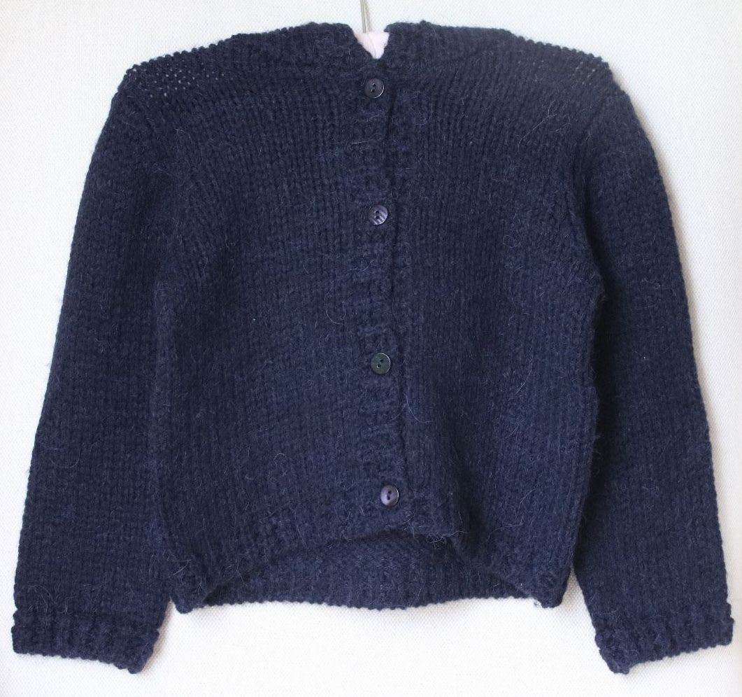 BONPOINT BABY ALPACA HOODED KNITTED JACKET 2 YEARS - Image 2