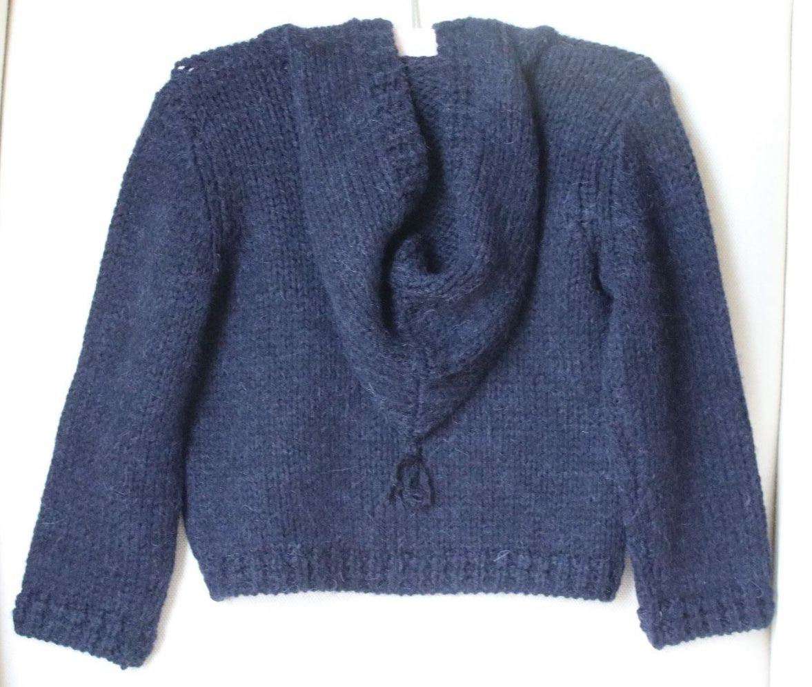 BONPOINT BABY ALPACA HOODED KNITTED JACKET 2 YEARS - Image 4