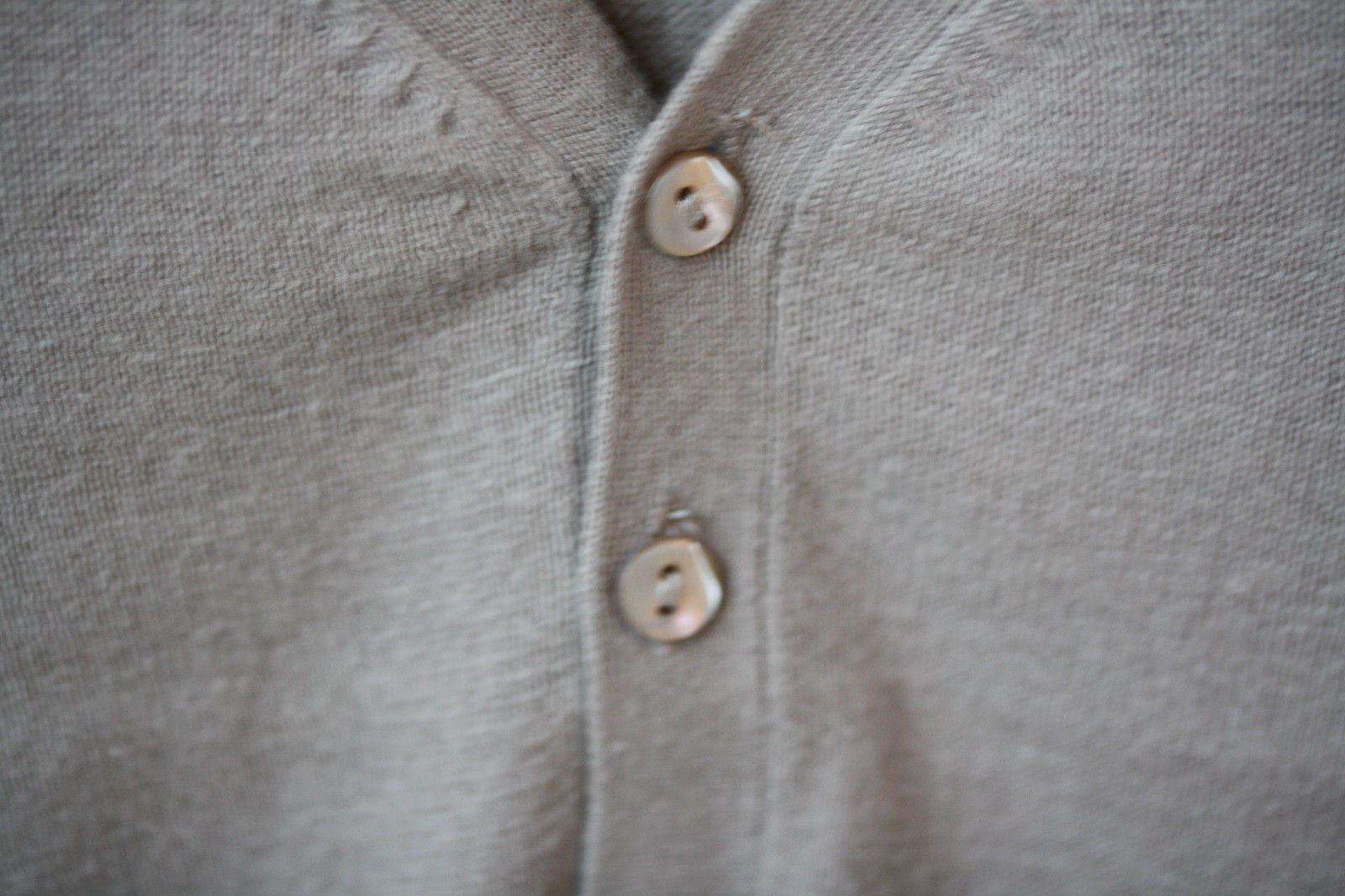 BONPOINT BABY BEIGE COTTON CARDIGAN 3 MONTHS - Image 2