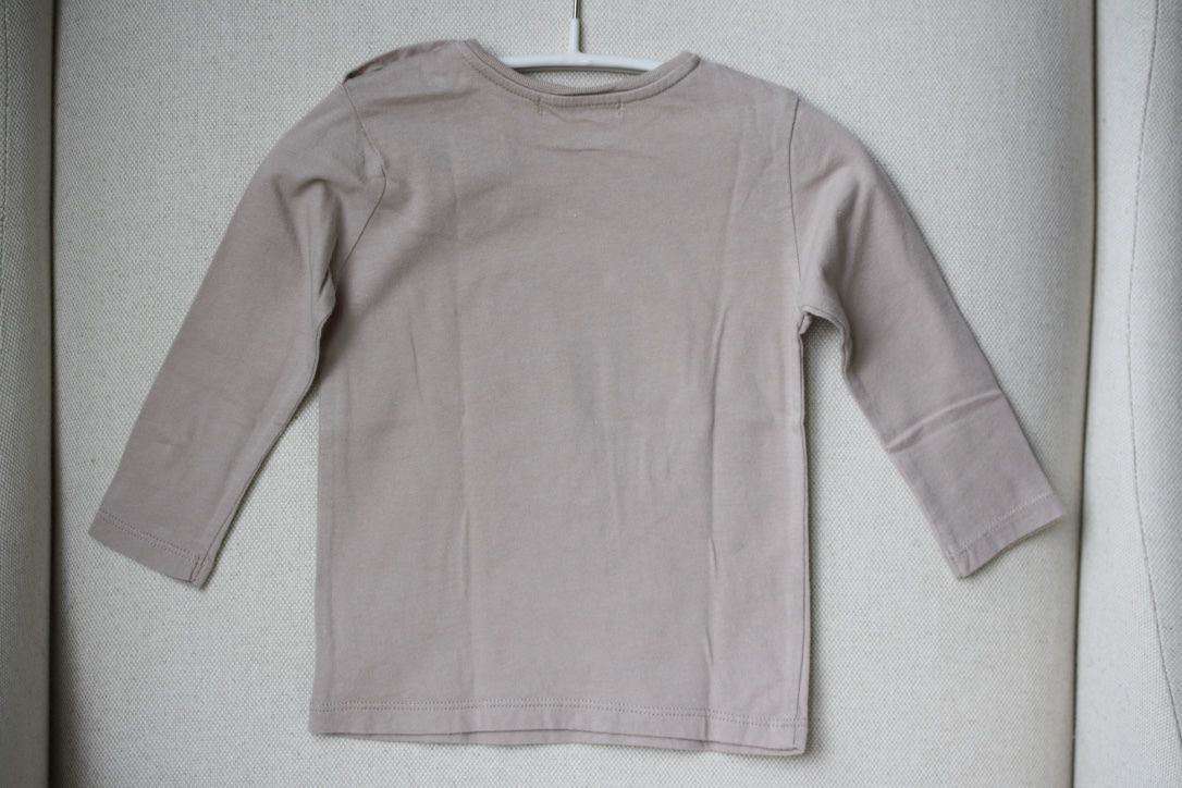 BONPOINT BABY BEIGE T-SHIRT TOP 12 MONTHS - Image 2