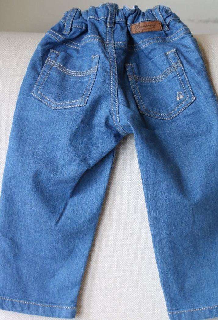 BONPOINT BABY BLUE JEANS 18 MONTHS - Image 2