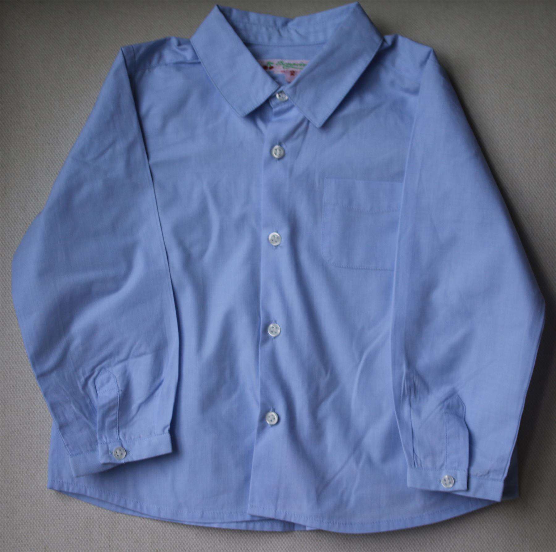 BONPOINT BABY BLUE SHIRT 2 YEARS