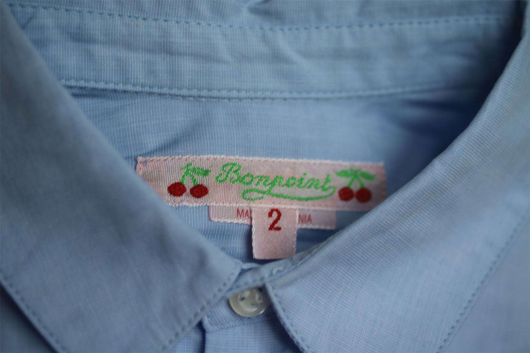 BONPOINT BABY BLUE SHIRT 2 YEARS - Image 3