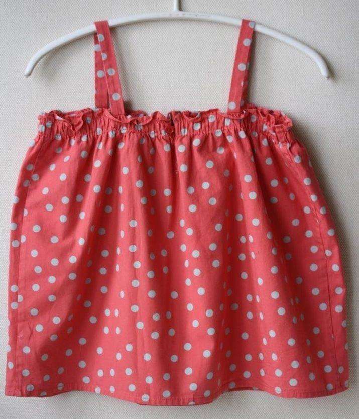 BONPOINT BABY CLEA GRENADINE POLKA DOT PINK BLOUSE TOP 3 YEARS - Image 6