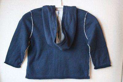BONPOINT BABY COTTON NAVY CARDIGAN 12 MONTHS - Image 8