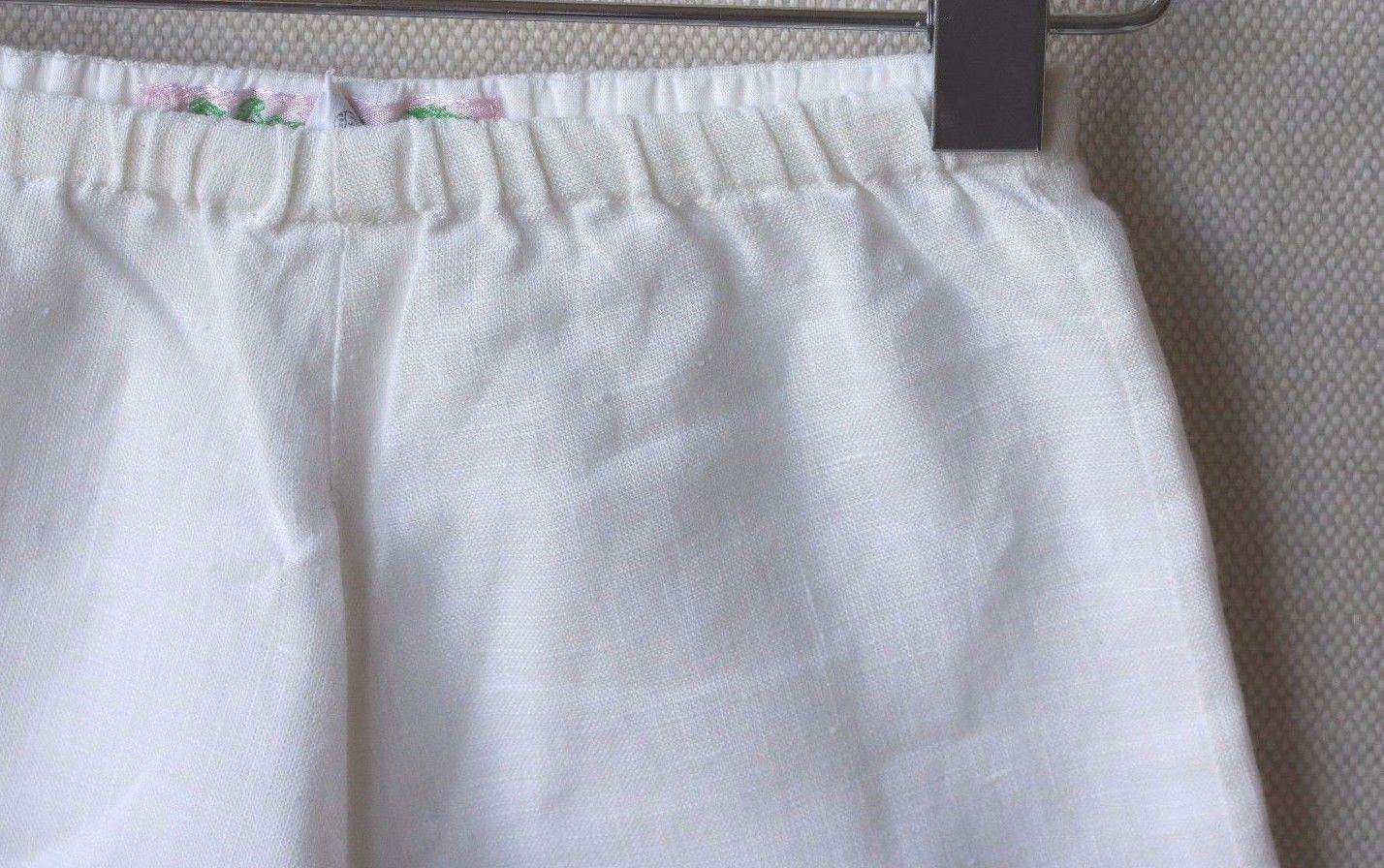 BONPOINT BABY CREAM LINEN DANDY TROUSERS 3 MONTHS - Image 3