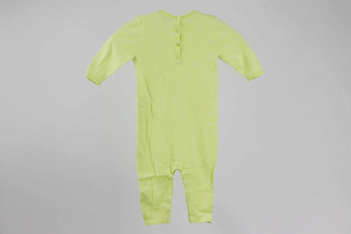 BONPOINT BABY GIRLS COTTON ONESIE 12 MONTHS - Image 3