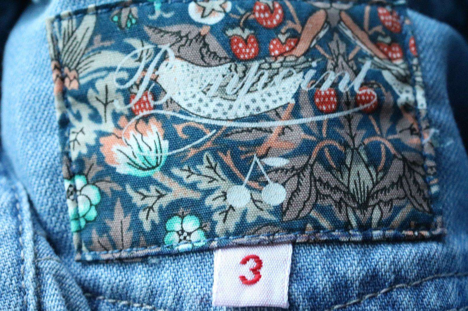 BONPOINT BABY GIRLS DENIM SHIRT 3 YEARS - Image 4