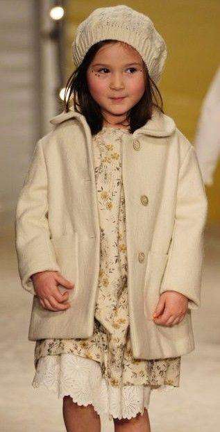 BONPOINT BABY GIRLS DIANA COAT JACKET 4 YEARS - Image 2