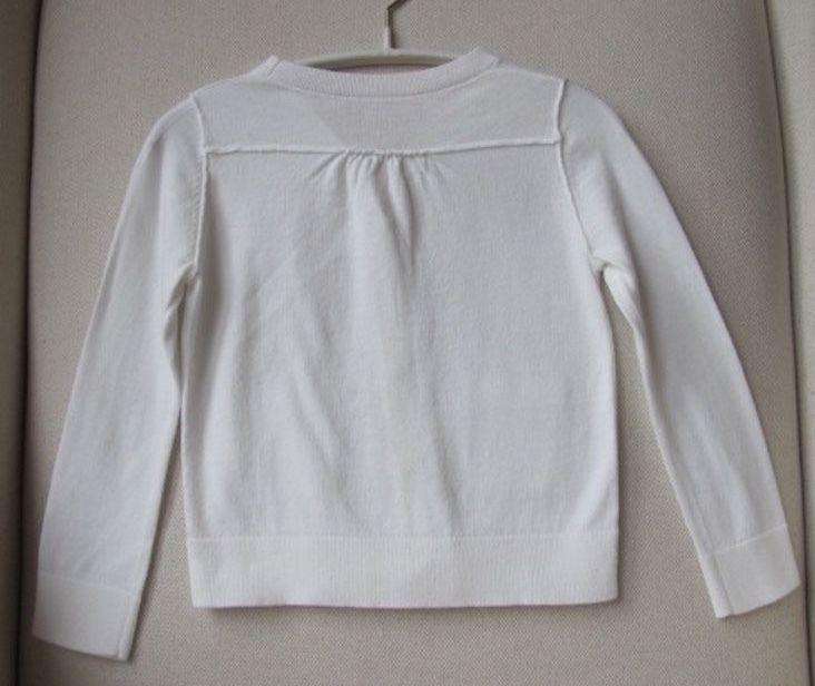 BONPOINT BABY GIRLS IVORY CARDIGAN 3 YEARS - Image 4