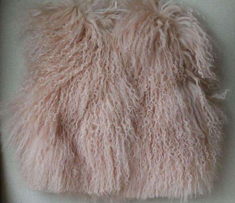 BONPOINT BABY GIRLS MUSKY PINK SHEARLING GILET 3 YEARS - Image 2