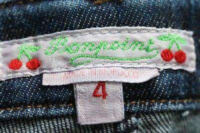 BONPOINT BABY GIRLS SAGA FLORAL DUNGAREES 4 YEARS - Image 3