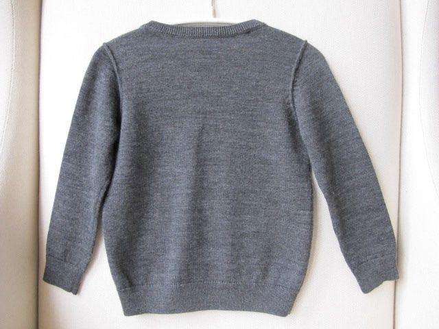 BONPOINT BABY GREY CHERRIES SWEATER 3 YEARS - Image 2