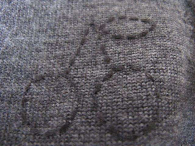 BONPOINT BABY GREY CHERRIES SWEATER 3 YEARS - Image 5