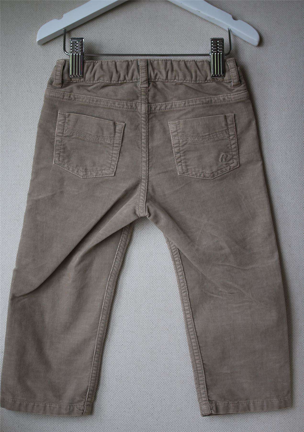 BONPOINT BABY LIGHT BROWN CORDUROY JEANS 2 YEARS - Image 2