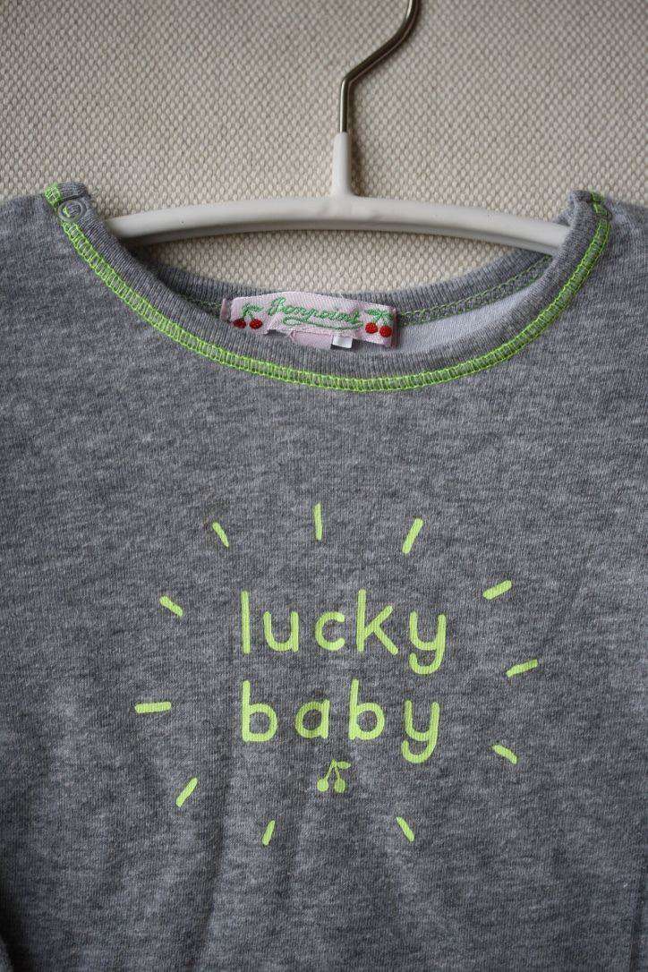 BONPOINT BABY LUCKY TOP TEE T-SHIRT 2 YEARS - Image 2