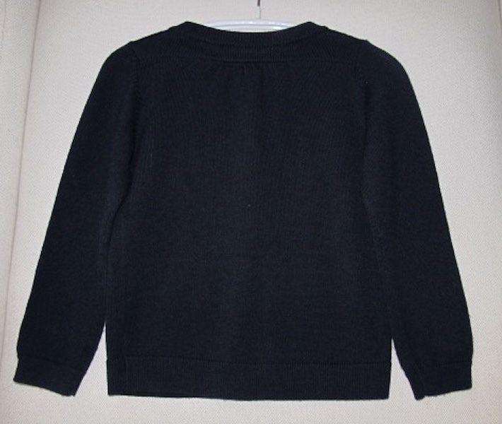 BONPOINT BABY NAVY WOOL CARDIGAN 3 YEARS - Image 3