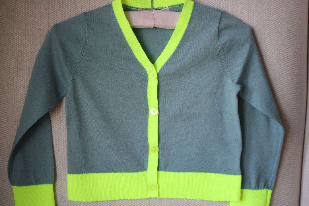 BONPOINT BABY NEON COTTON CARDIGAN 3 YEARS - Image 4