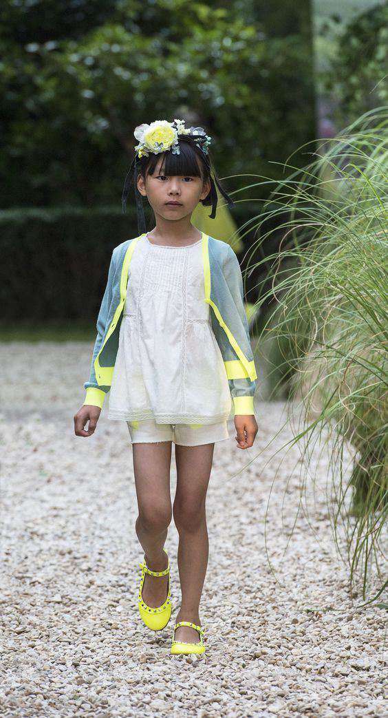 BONPOINT BABY NEON COTTON CARDIGAN 3 YEARS - Image 5