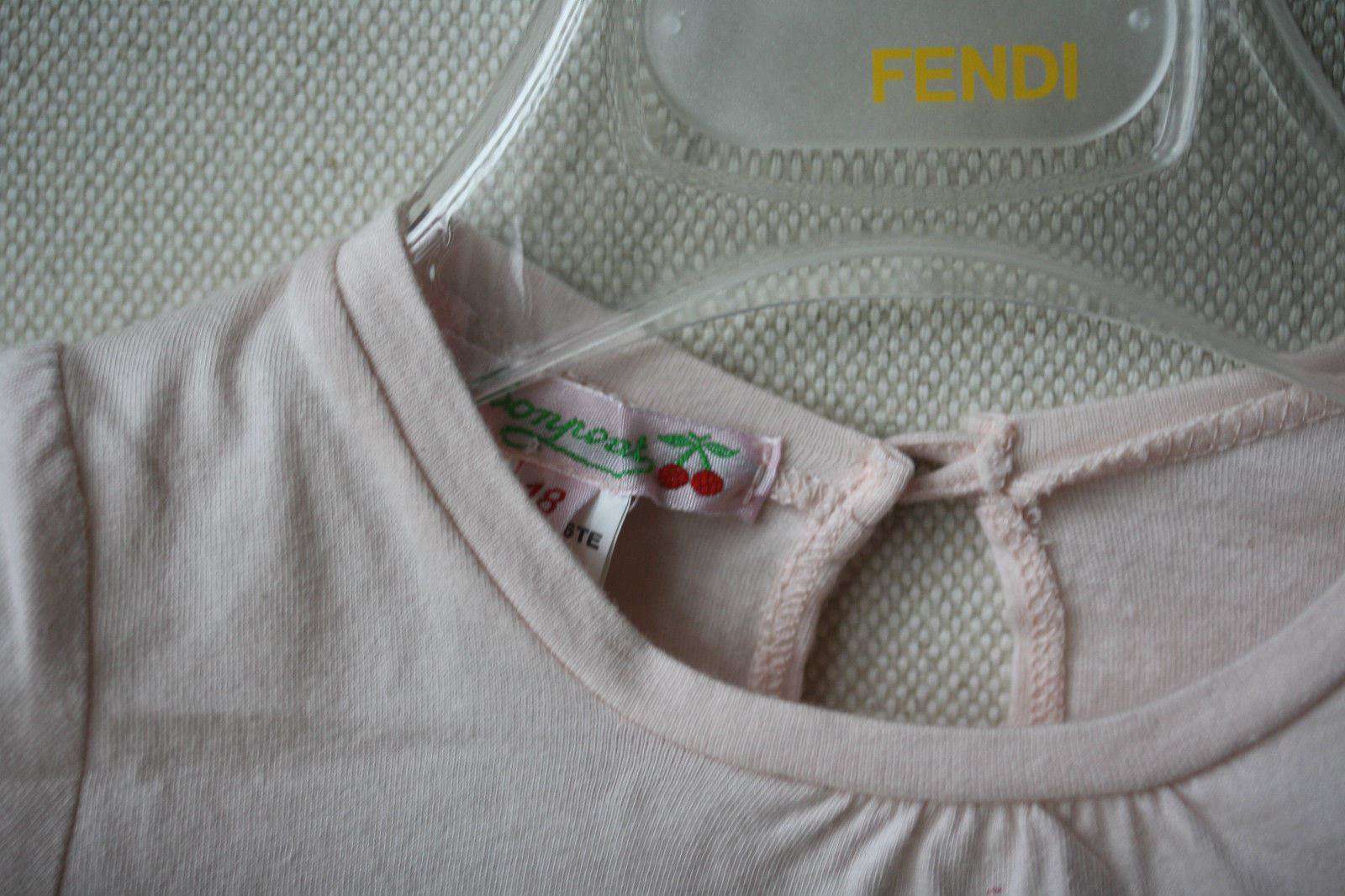 BONPOINT BABY PINK TEE T-SHIRT 18 MONTHS - Image 4