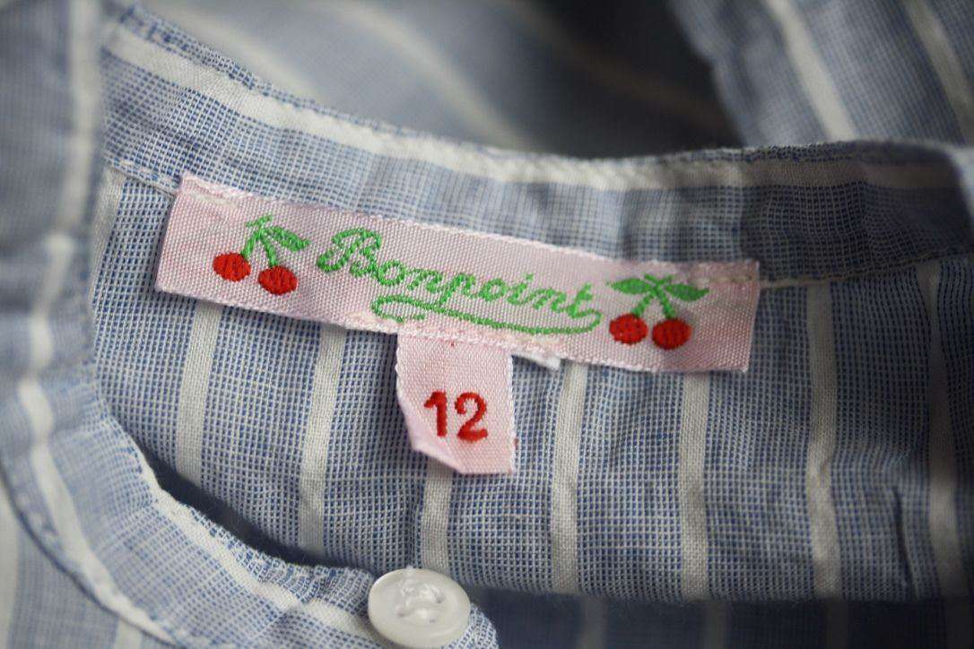 BONPOINT BABY POLISSON STRIPED SHIRT 12 MONTHS - Image 3