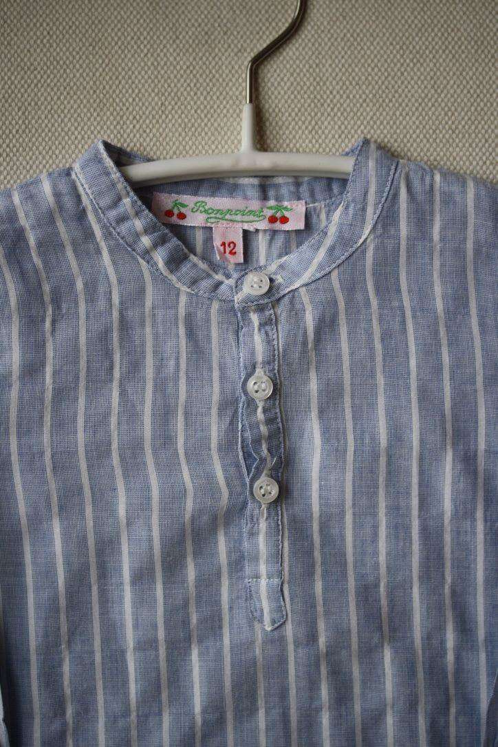 BONPOINT BABY POLISSON STRIPED SHIRT 12 MONTHS - Image 6