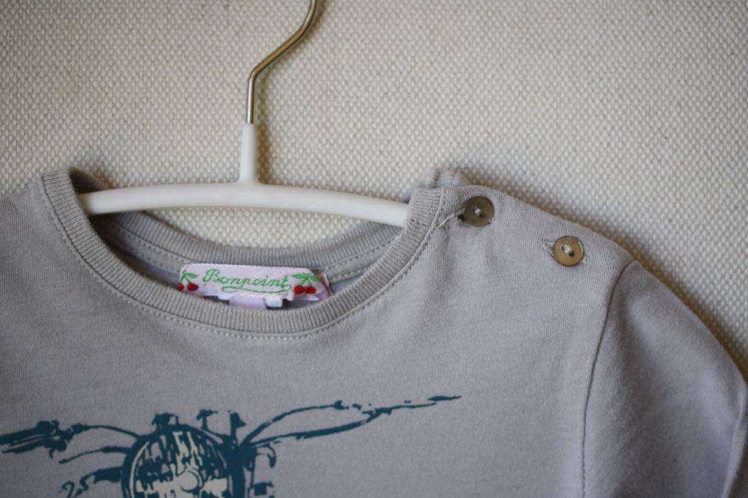 BONPOINT BABY TEE T-SHIRT 12 MONTHS - Image 5