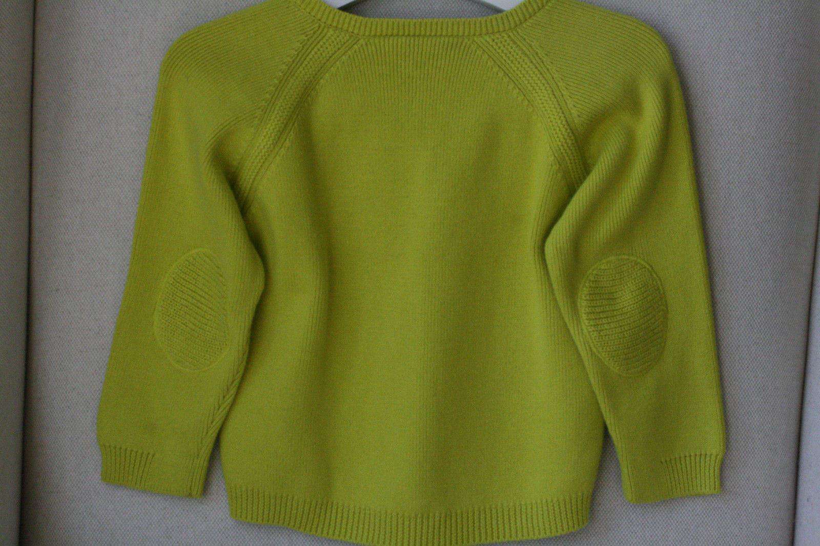 BONPOINT BABY YELLOW COTTON CARDIGAN 2 YEARS - Image 4