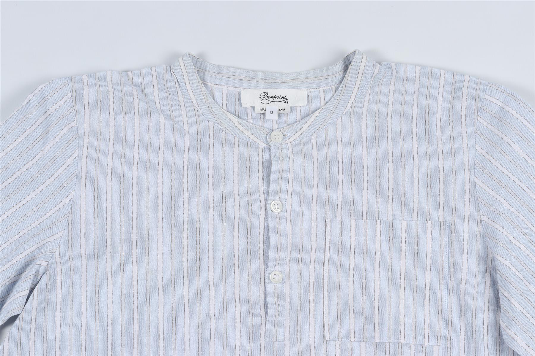 BONPOINT BLUE KIDS BOYS SHIRT 12 YEARS - Image 3