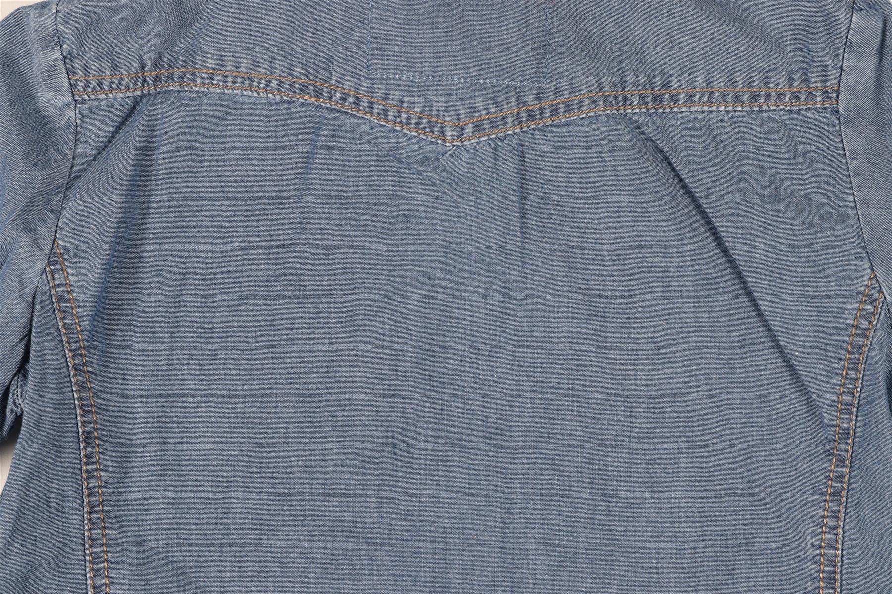 BONPOINT BLUE KIDS GIRLS DENIM SHIRT 4 YEARS - Image 5