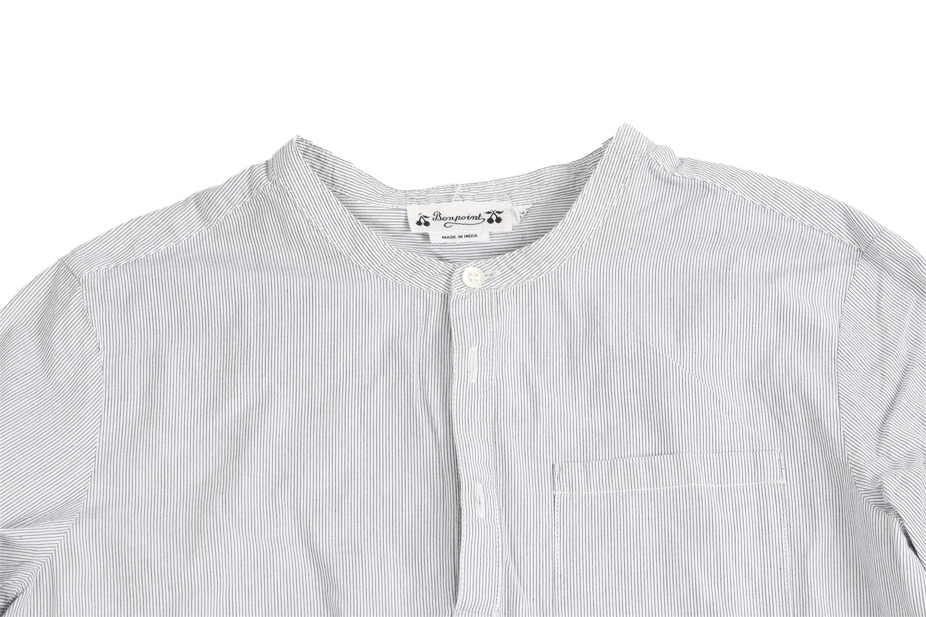 BONPOINT BLUE TEEN BOYS SHIRT 14 YEARS - Image 3