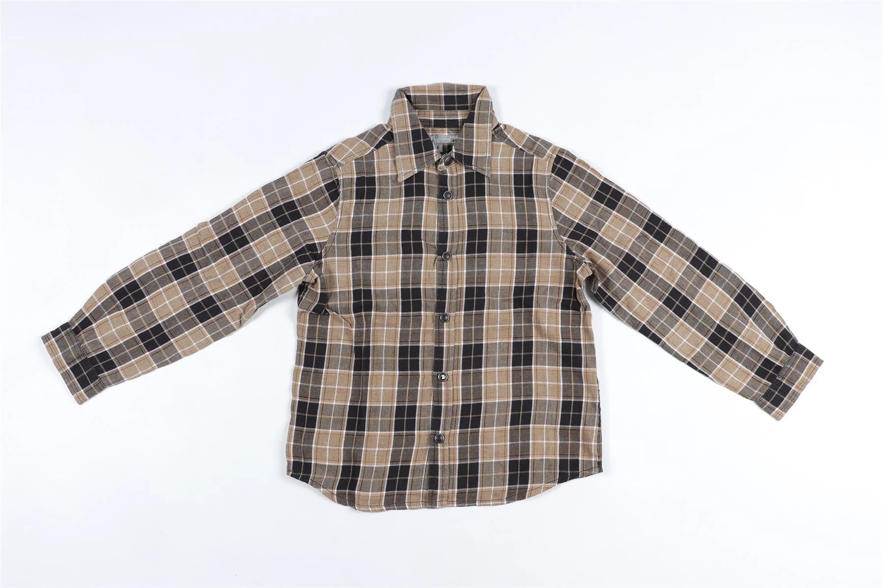 BONPOINT BROWN KIDS BOYS SHIRT 6 YEARS - Image 2